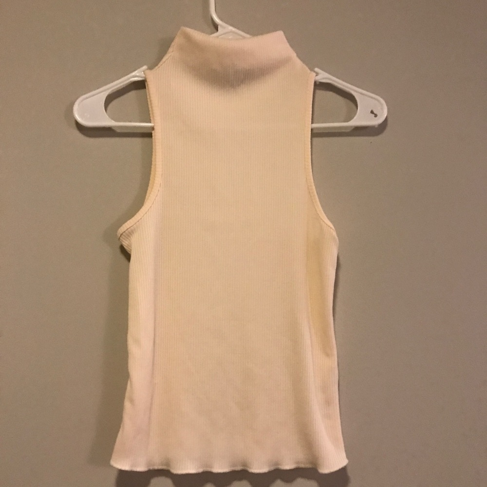 Topshop Turtle Neck Tank US size 4